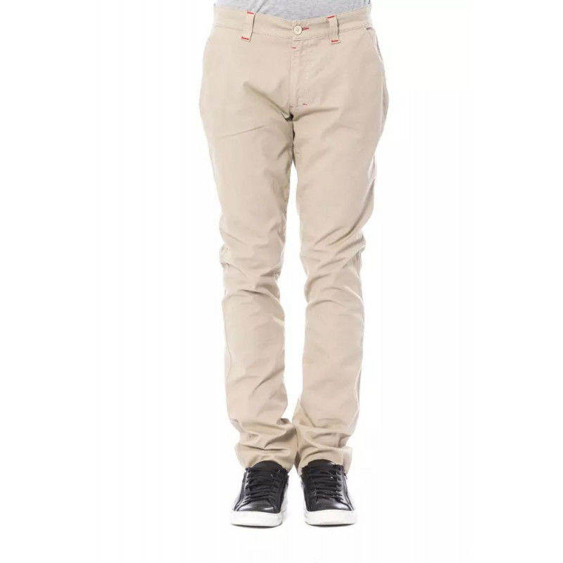 Jeans e pantaloni in cotone beige - W32