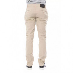 Jeans e pantaloni in cotone beige - W32