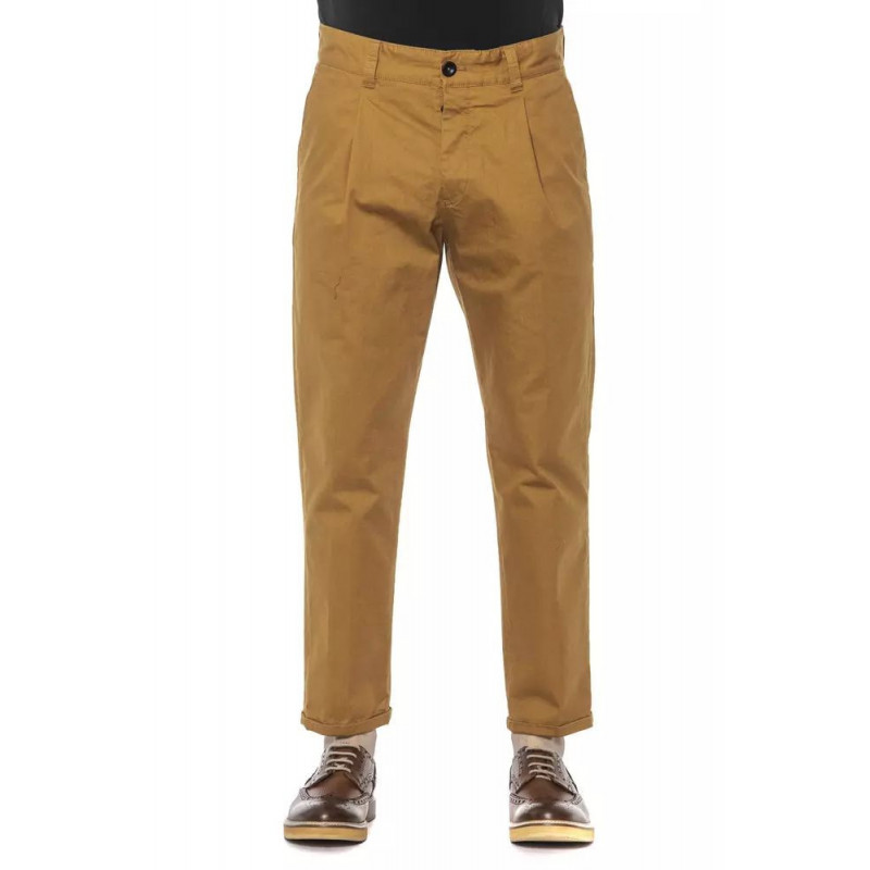 Jeans e pantaloni in cotone marrone - W36
