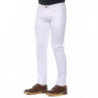 Jeans e pantaloni in cotone bianco - W35
