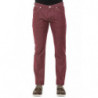 Jeans e pantaloni in cotone bordeaux - W38