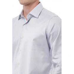 Camicia in cotone grigio - XXL