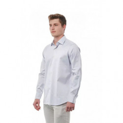 Camicia in cotone grigio - XXL