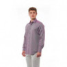 Camicia in cotone bordeaux - XXL