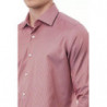Camicia in cotone rosso - XL