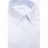 Camicia in cotone azzurro - S