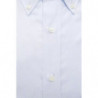 Camicia in cotone azzurro - S