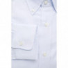 Camicia in cotone azzurro - S