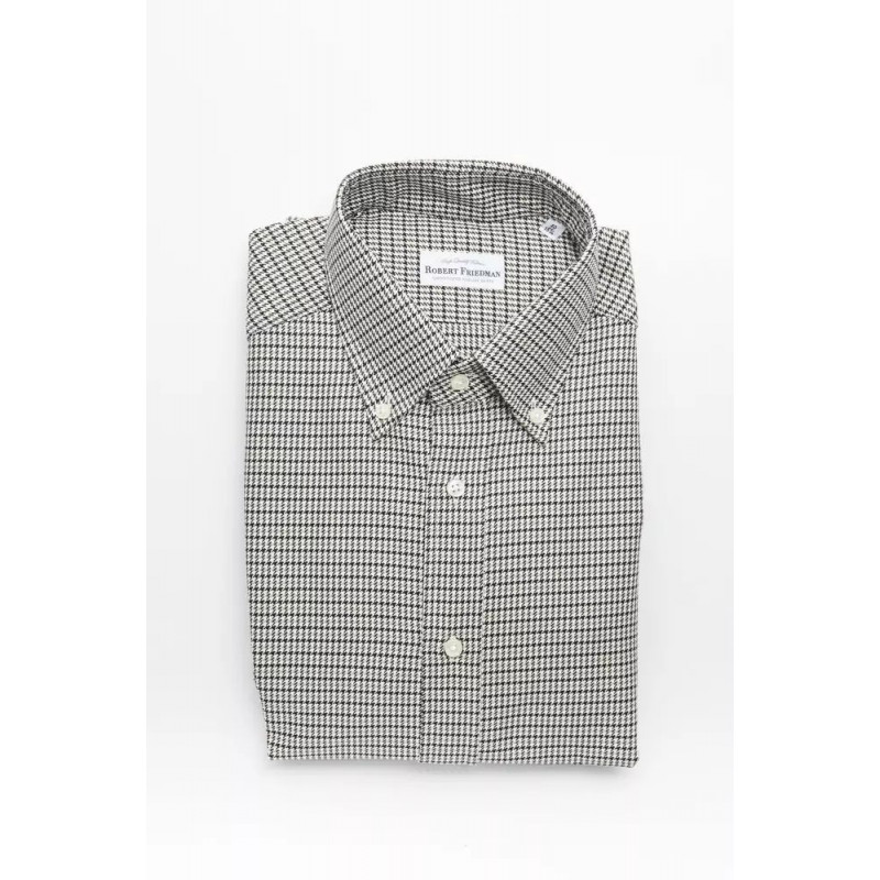 Camicia in cotone beige - L