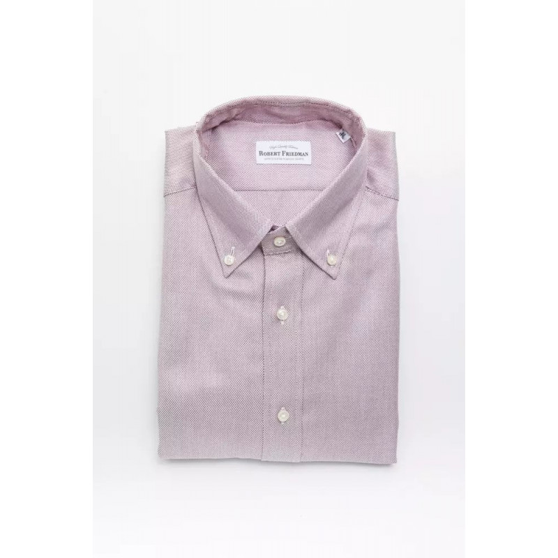 Camicia in cotone rosso - L