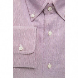 Camicia in cotone rosso - L