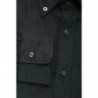 Camicia in cotone nero - XL