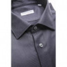 Camicia in cotone blu - L