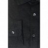 Camicia in cotone nero - XL