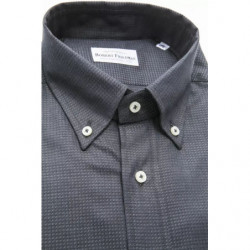 Camicia in cotone verde - XL