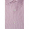Camicia in cotone rosa - S
