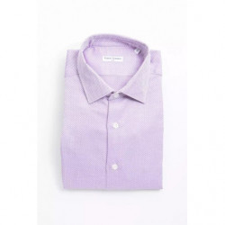 Camicia in cotone rosa - M