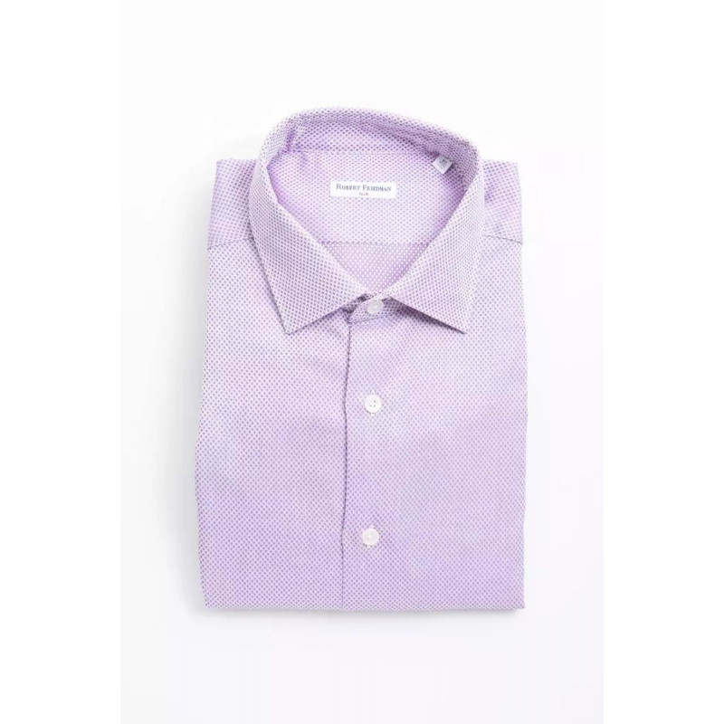 Camicia in cotone rosa - M