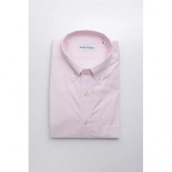 Camicia in cotone rosa - XL