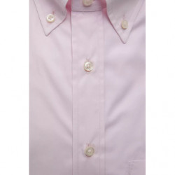 Camicia in cotone rosa - XL