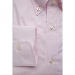 Camicia in cotone rosa - XL