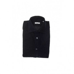 Camicia in cotone nero - M
