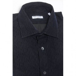 Camicia in cotone nero - M