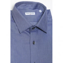 Camicia in cotone blu - M