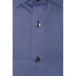 Camicia in cotone blu - M