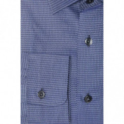 Camicia in cotone blu - M