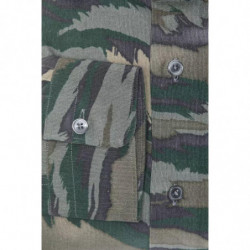 Camicia in cotone verde - M