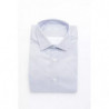 Camicia in cotone azzurro - L