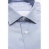 Camicia in cotone azzurro - L
