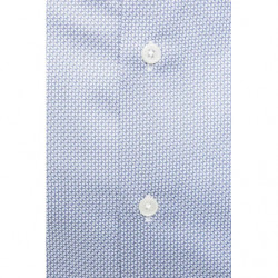 Camicia in cotone azzurro - L