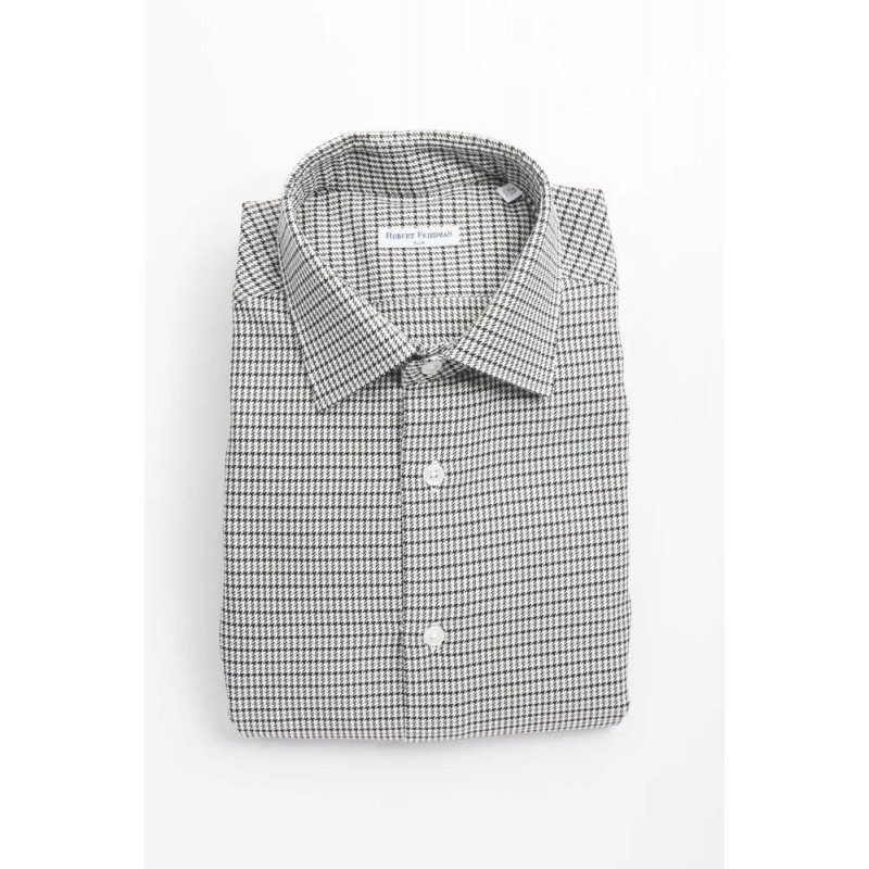 Camicia in cotone beige - M