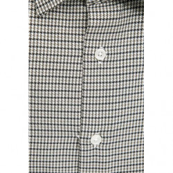 Camicia in cotone beige - M