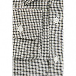 Camicia in cotone beige - M