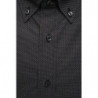 Camicia in cotone nero - XL