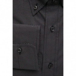 Camicia in cotone nero - XL