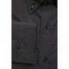 Camicia in cotone nero - XL