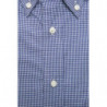 Camicia in cotone blu - L