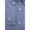 Camicia in cotone blu - L