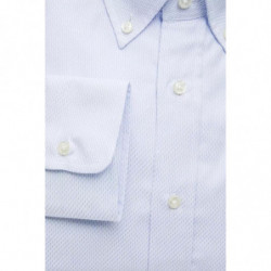 Camicia in cotone azzurro - XL