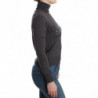Maglia dolcevita in cotone marrone - XXS