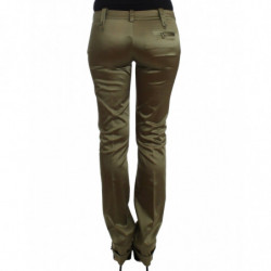 Pantaloni slim fit verdi - IT40-S