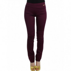 Pantaloni slim viola - IT40-S
