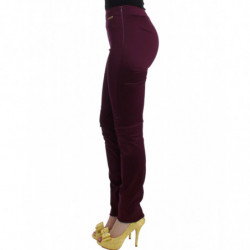 Pantaloni slim viola - IT40-S