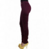 Pantaloni slim viola - IT40-S