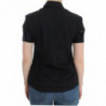 Top camicia in cotone nero - IT40-S