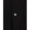 Top camicia in cotone nero - IT40-S